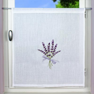 Lavender custom curtain