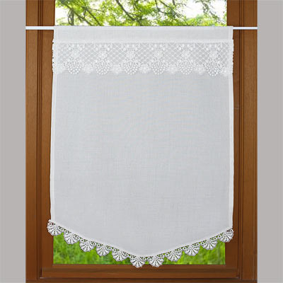 Adèle pointed window curtain