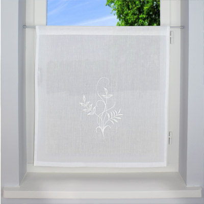 Floral cutom made window curtain