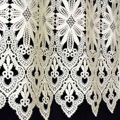 Macrame Lace Cafe Curtains