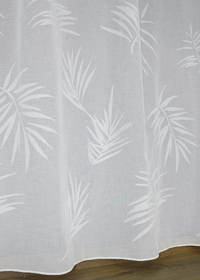 Made to measure Palm sheer curtain